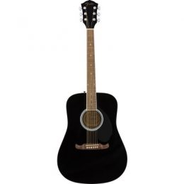 Fender FA-125 Dreadnought, Walnut Fingerboard, Black