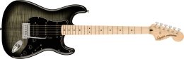 Squier Affinity Series Stratocaster FMT HSS Electric Guitar - Black Burst with Maple Fingerboard (Copy)