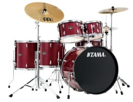 TAMA Imperialstar 6-Piece Complete Drum Set Candy Apple Mist without Cymbals