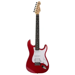 ROCKDALE Acadia HSS Electric Guitar - Red Metallic